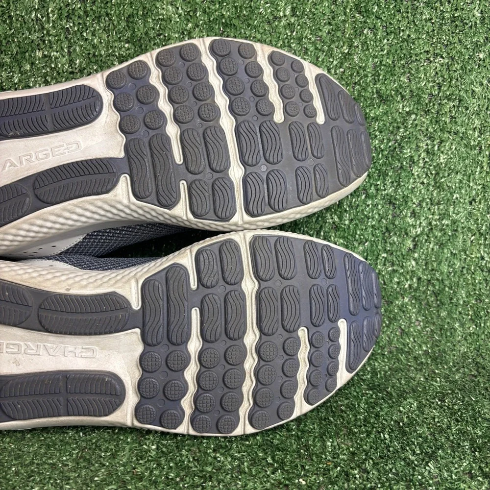 Under Armour Charged Surge 4 Mesh Lightweight Athletic Running Shoes Grey Men 11